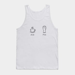 AM PM Beer Tank Top